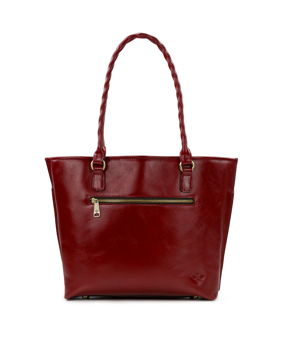 Adeline Tote - Burnished Cutout Tooled - Image 10