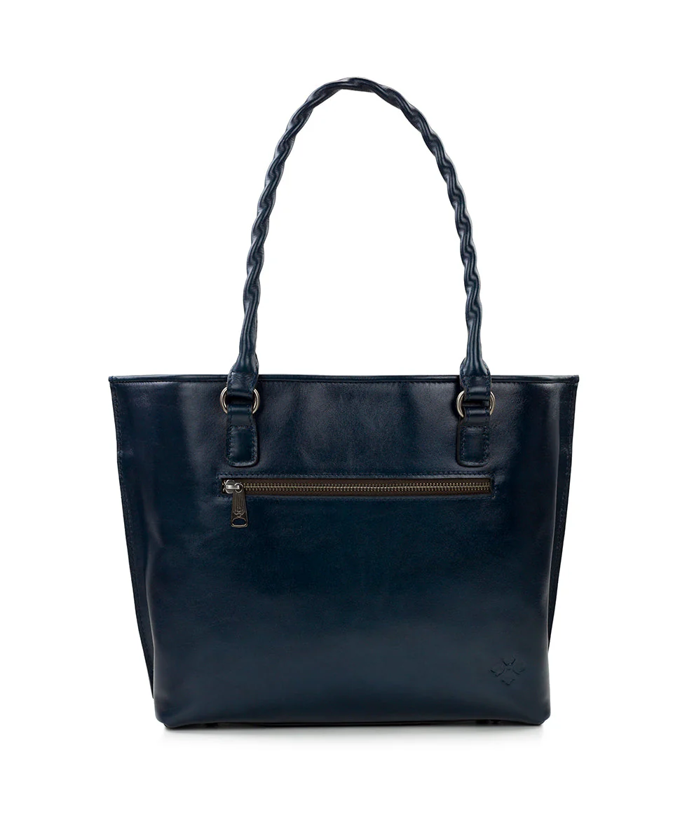 Adeline Tote - Burnished Cutout Tooled - Image 14