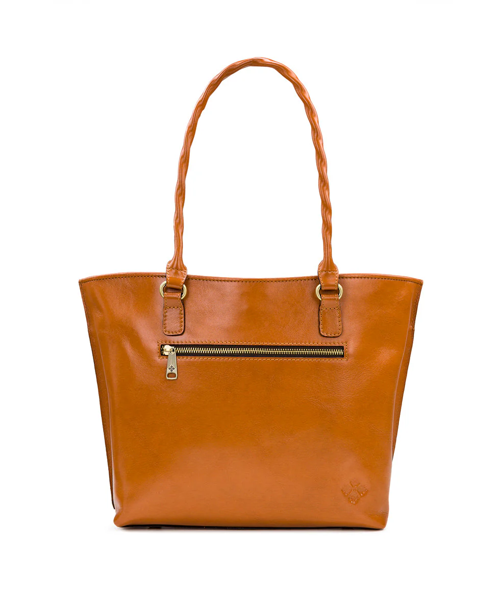 Adeline Tote - Burnished Cutout Tooled - Image 6