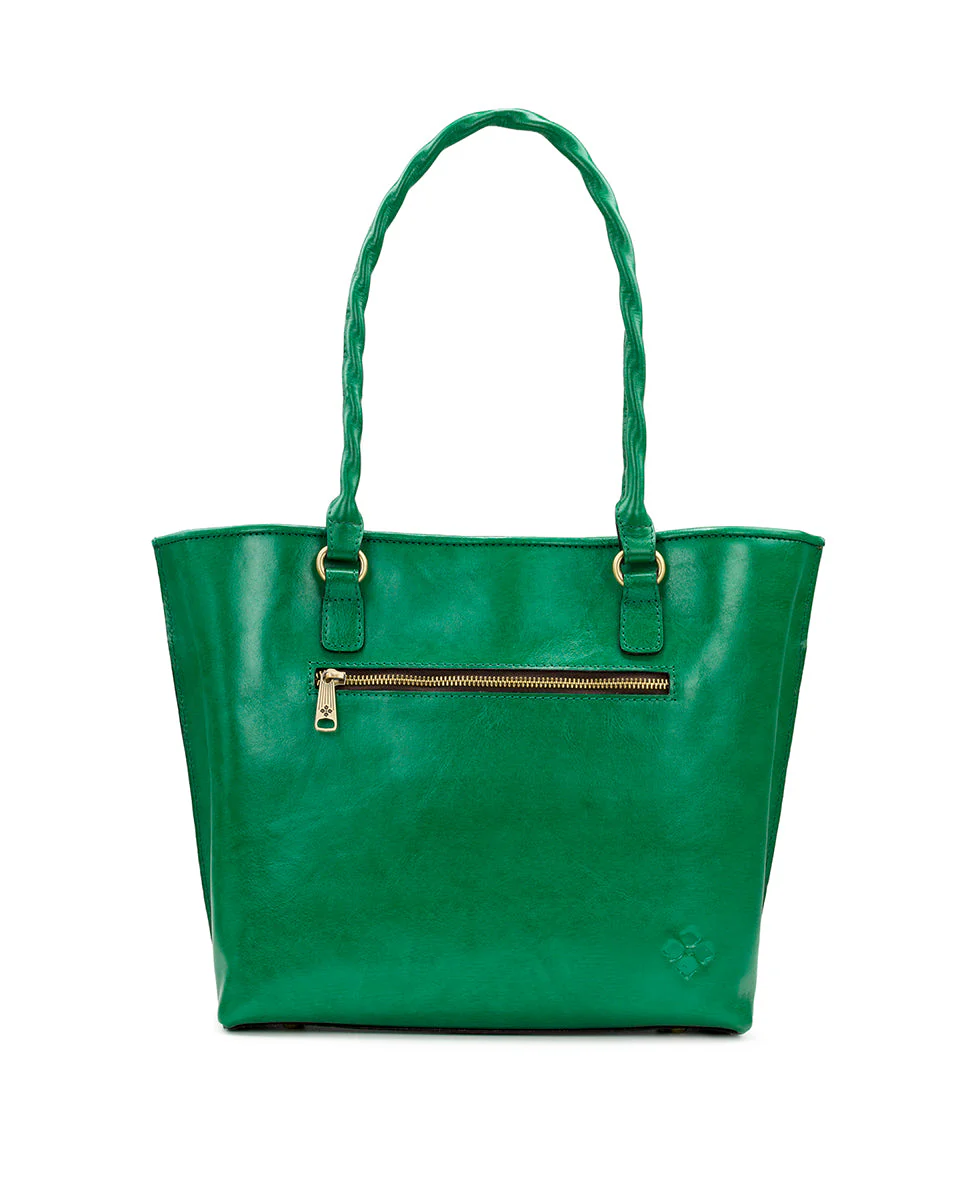 Adeline Tote - Burnished Cutout Tooled - Image 11