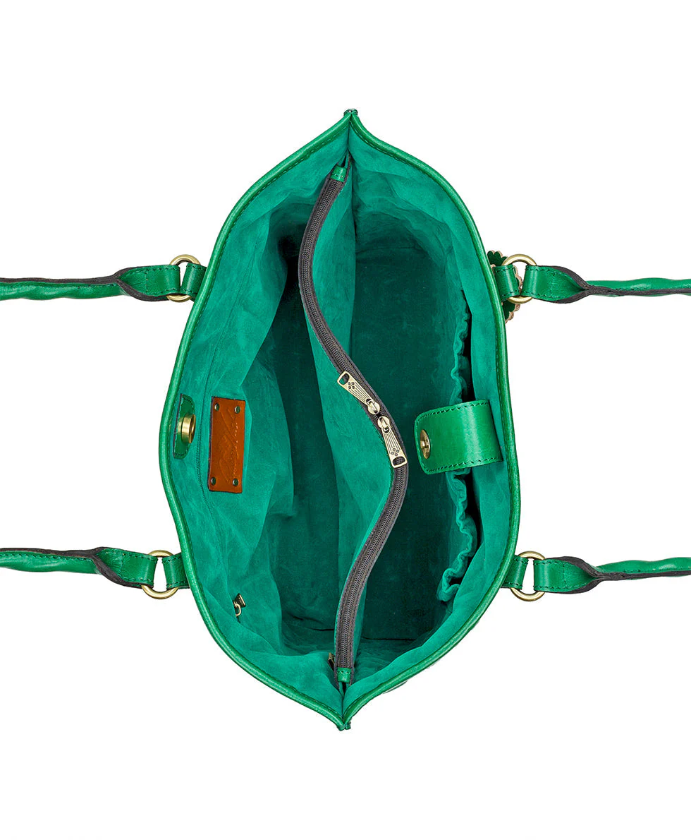 Adeline Tote - Burnished Cutout Tooled - Image 13
