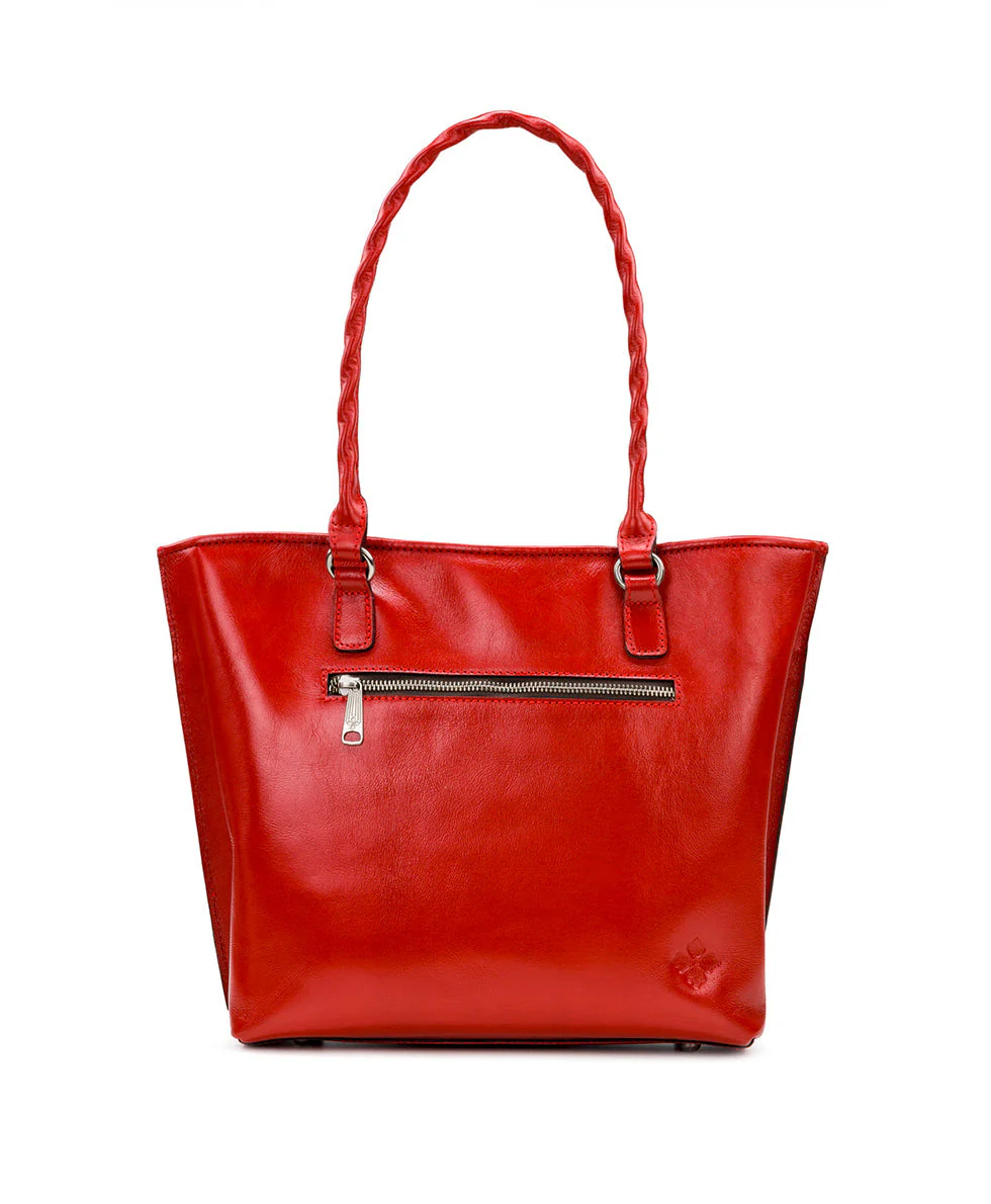 Adeline Tote - Burnished Cutout Tooled - Image 7