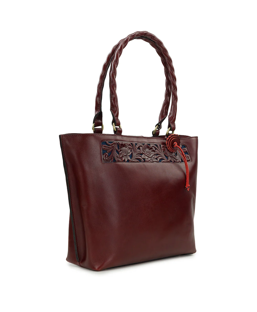Adeline Tote - Cavo Border Tooled - Image 18
