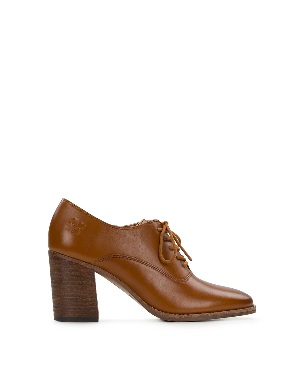 Anna Oxford Shoes - Tan - Image 2