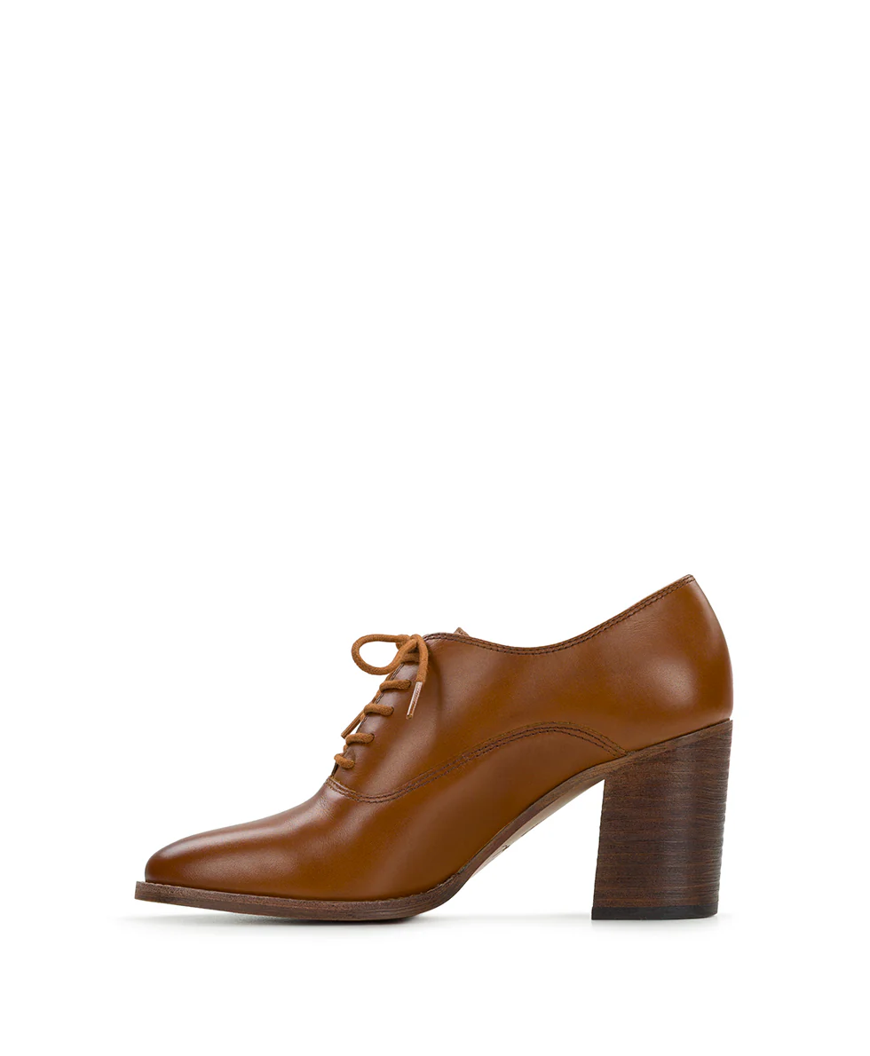 Anna Oxford Shoes - Tan - Image 3