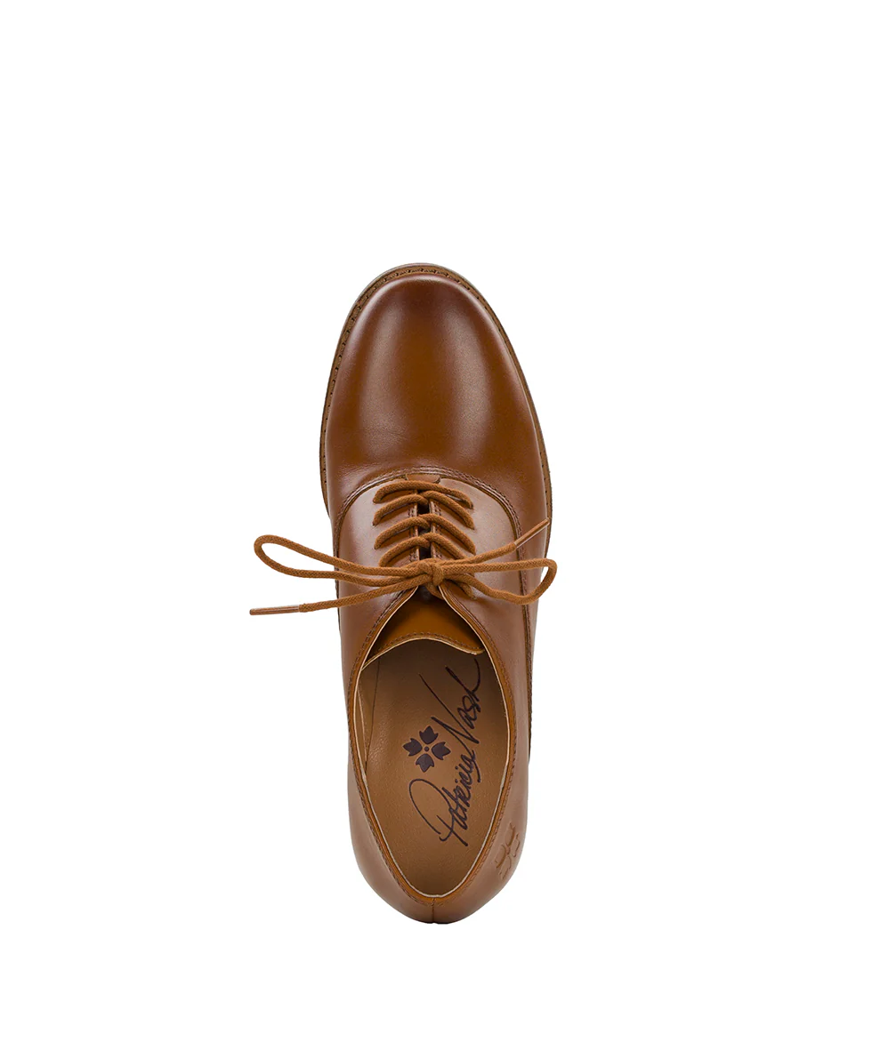 Anna Oxford Shoes - Tan - Image 5