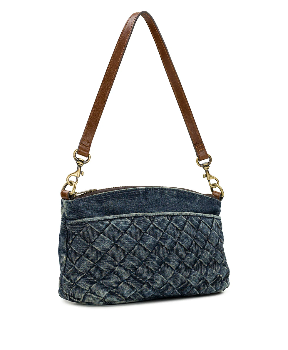 Arlee Crossbody - Washed Woven Denim - Image 3