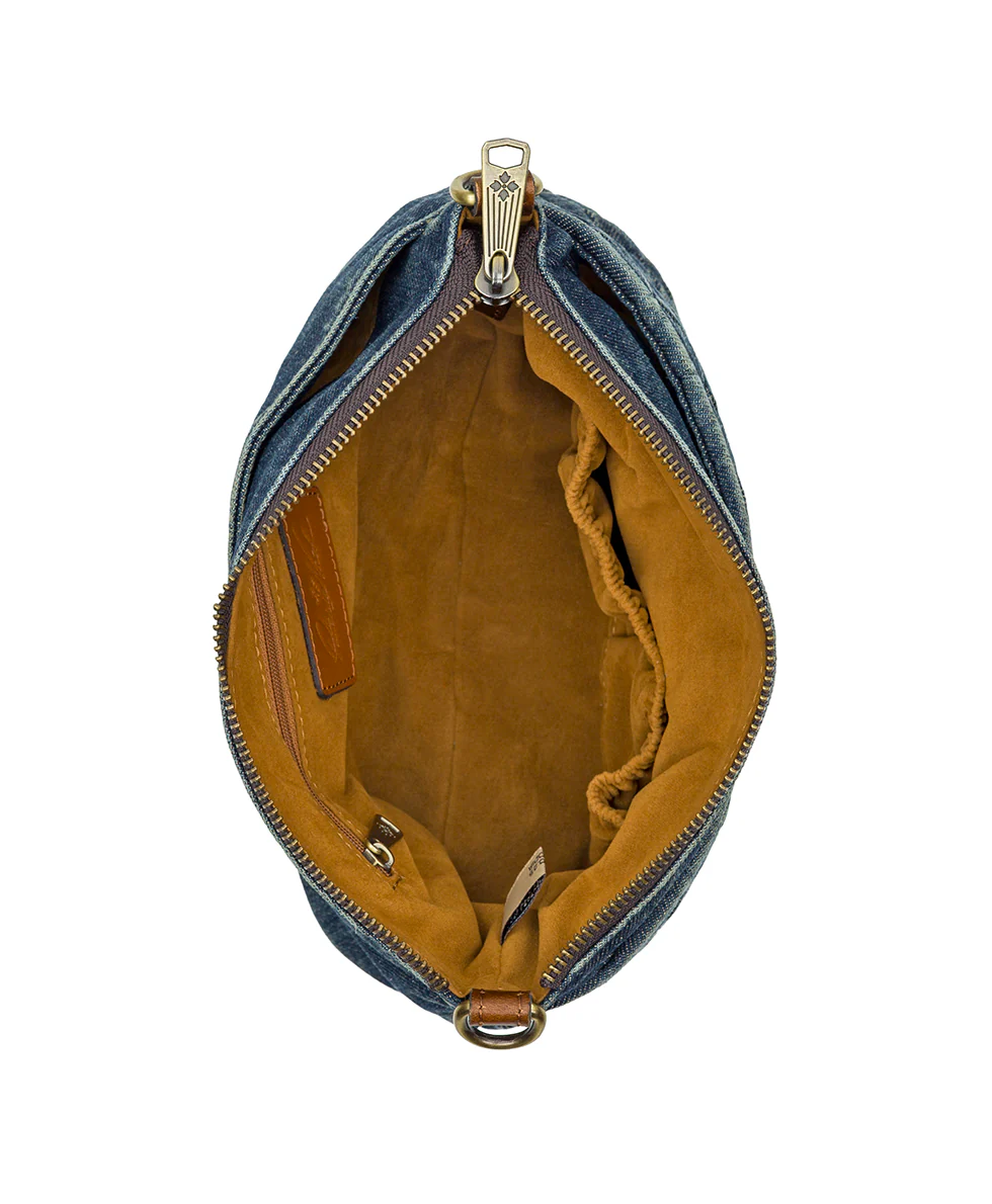 Arlee Crossbody - Washed Woven Denim - Image 4