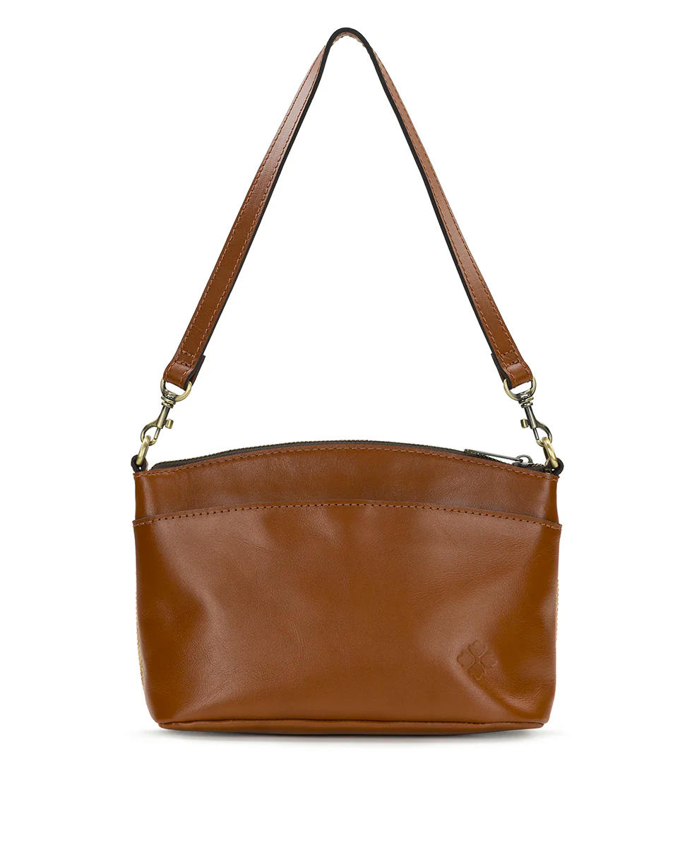Arlee Crossbody with Scarf - European Natural Fine Weave - Image 2
