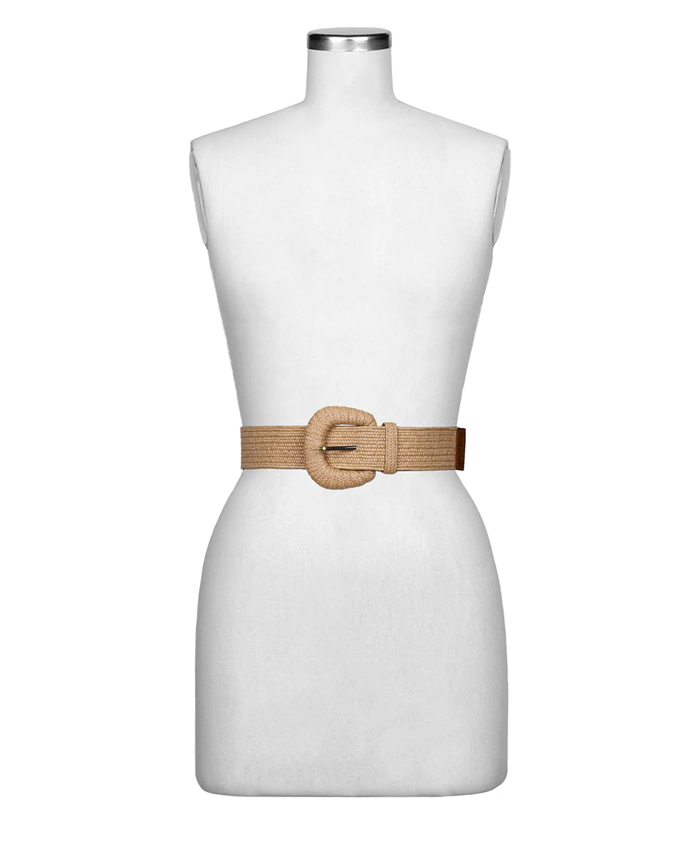 Arya Belt - Woven - Tan - Image 3