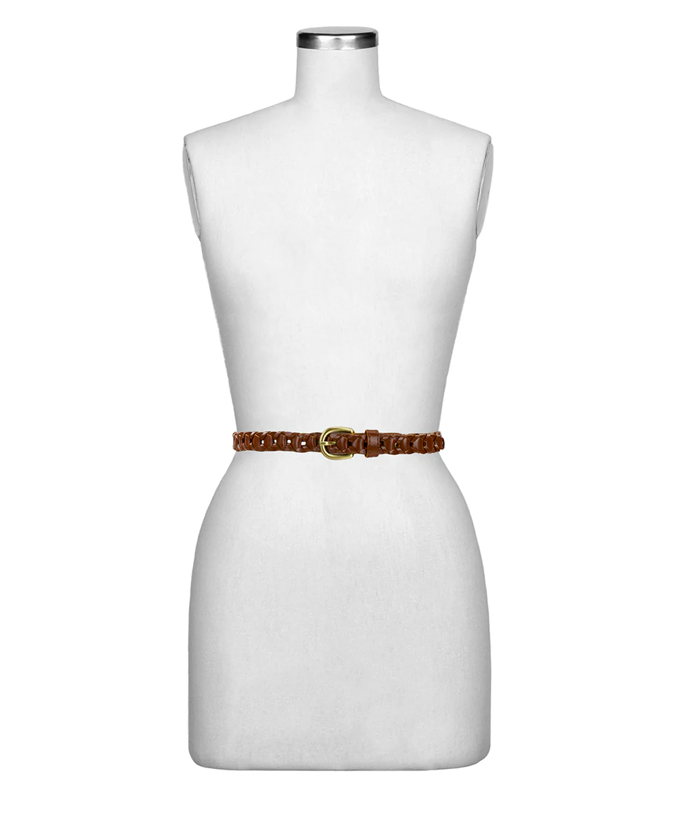 Atina Belt - Chainlink — Tan - Image 3