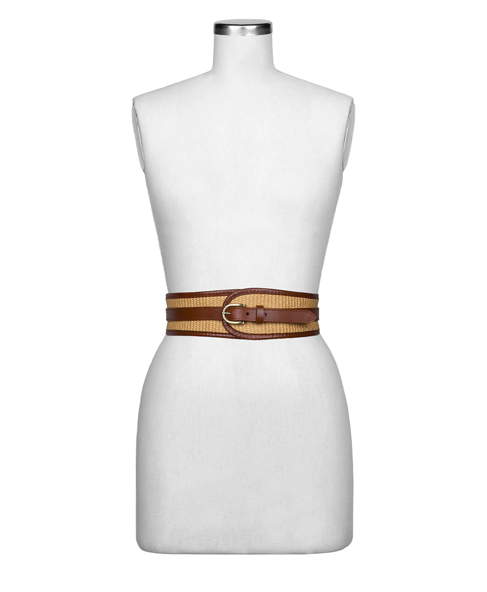 Aude Belt - Spring Wicker - Tan - Image 3