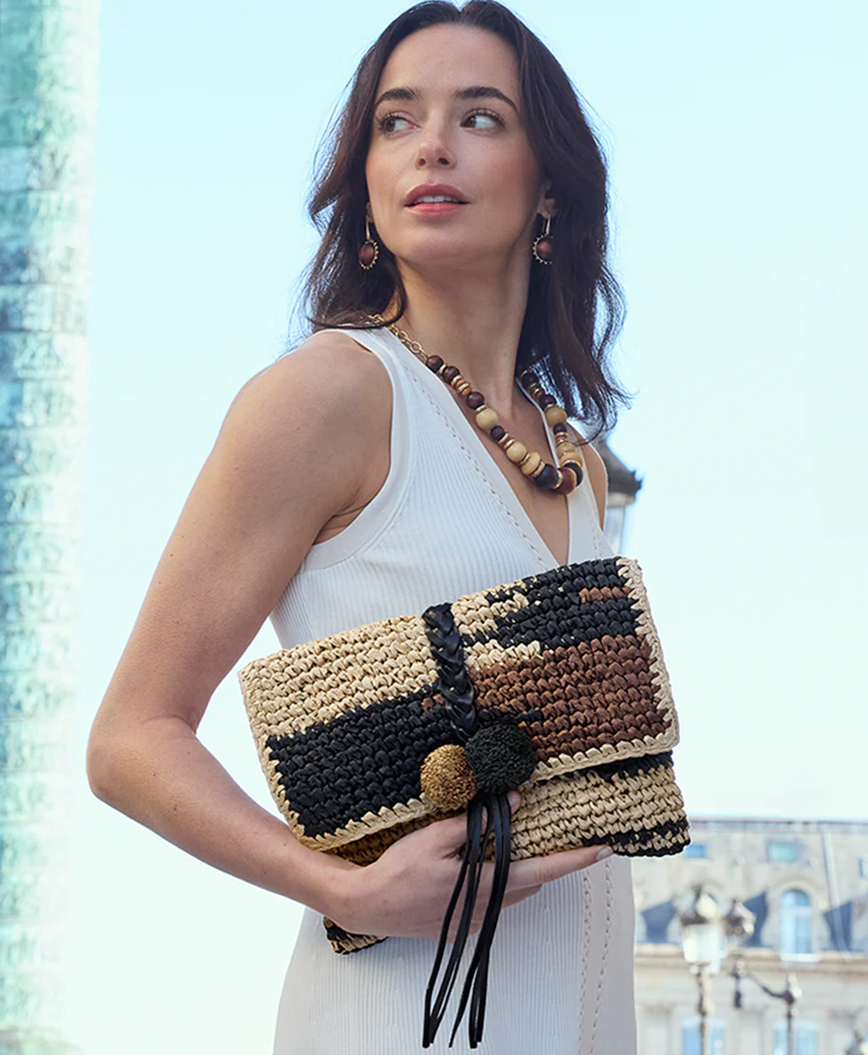 Charlotte Wristlet Clutch - Specialty Woven - Image 5