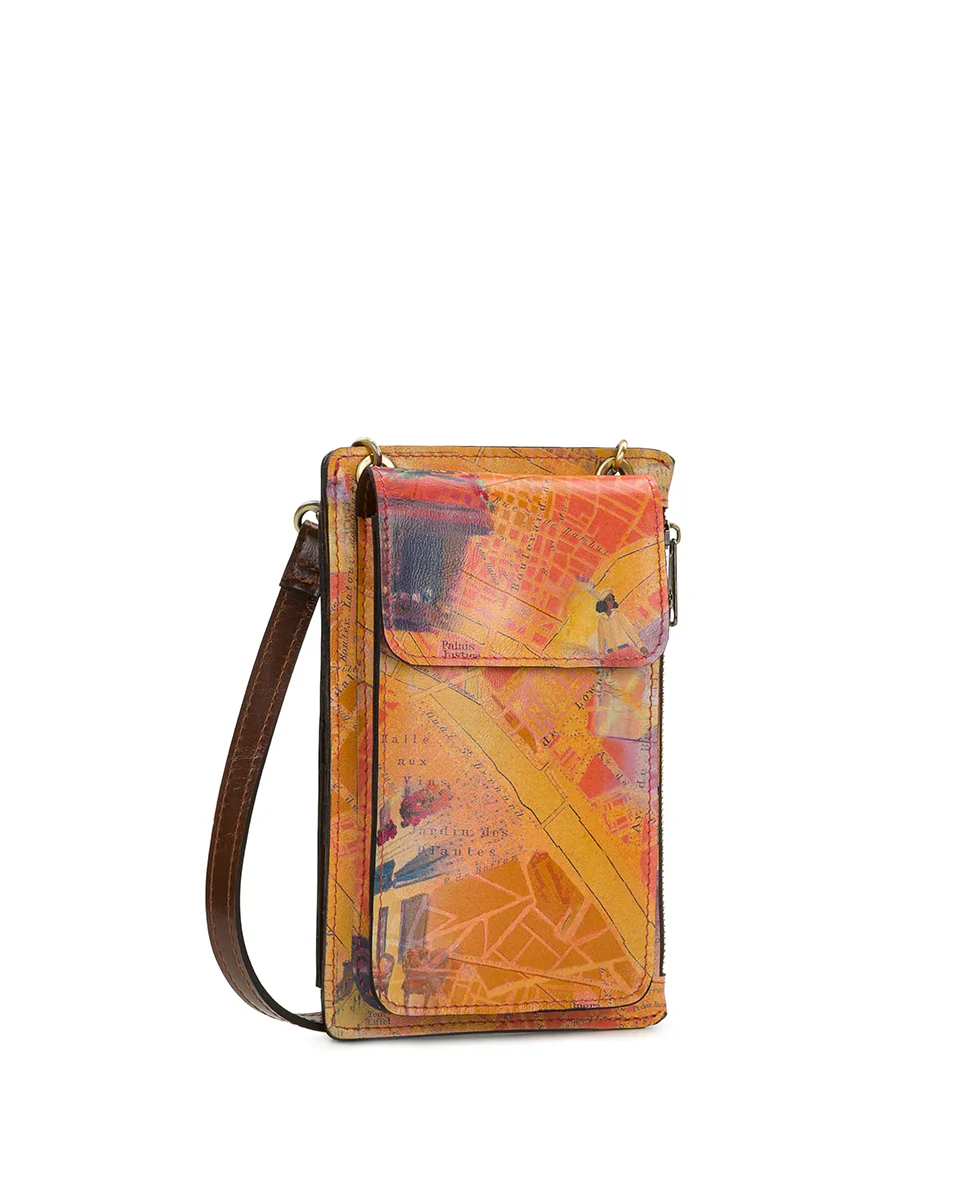 Chiavella Phone Crossbody - Paris Map - Image 3