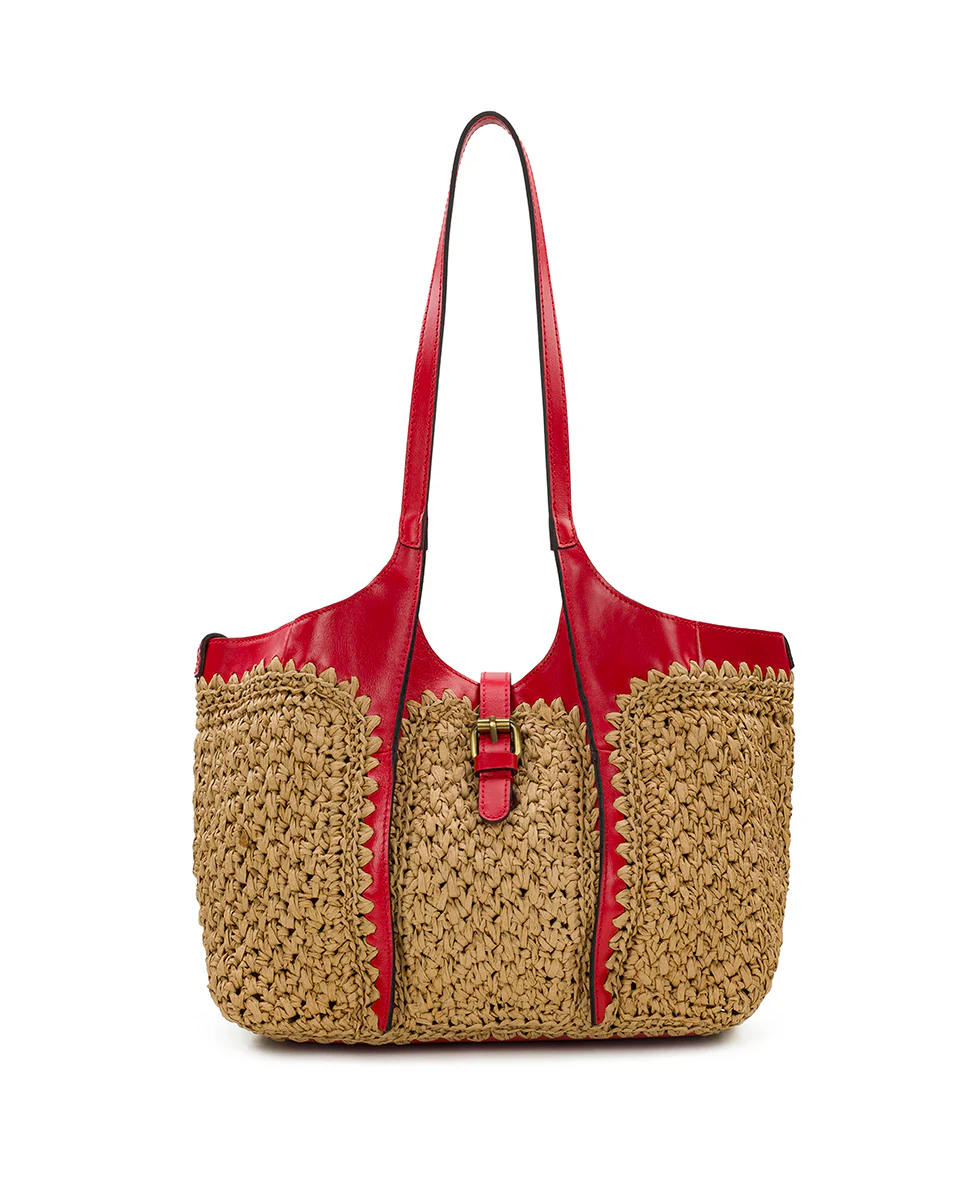 Christiana Woven Satchel - Specialty Woven - Image 13