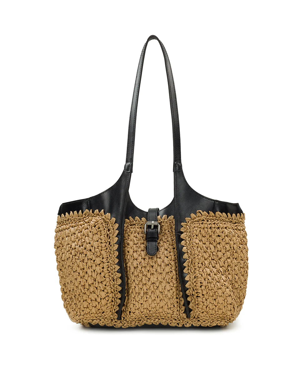 Christiana Woven Satchel - Specialty Woven - Image 2