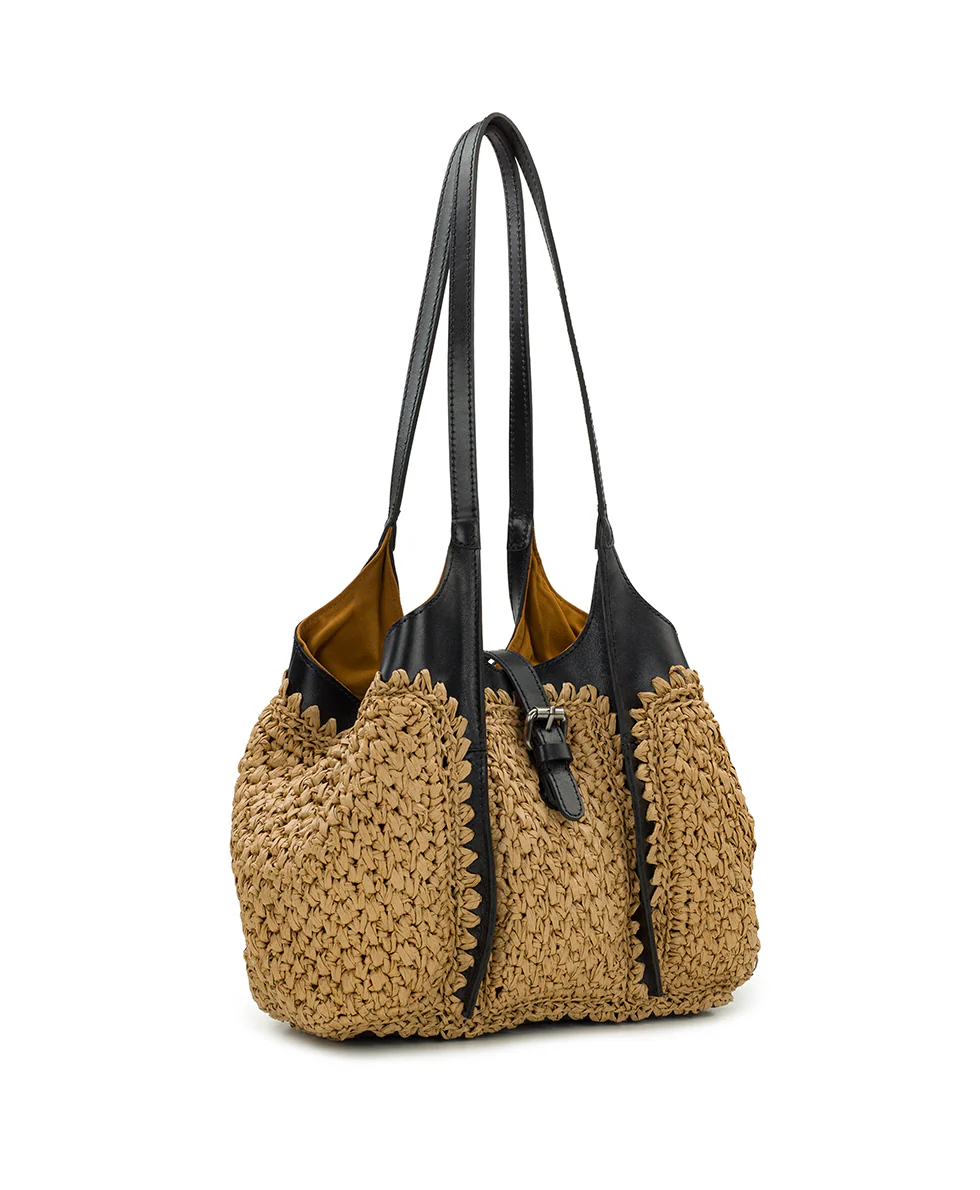 Christiana Woven Satchel - Specialty Woven - Image 5