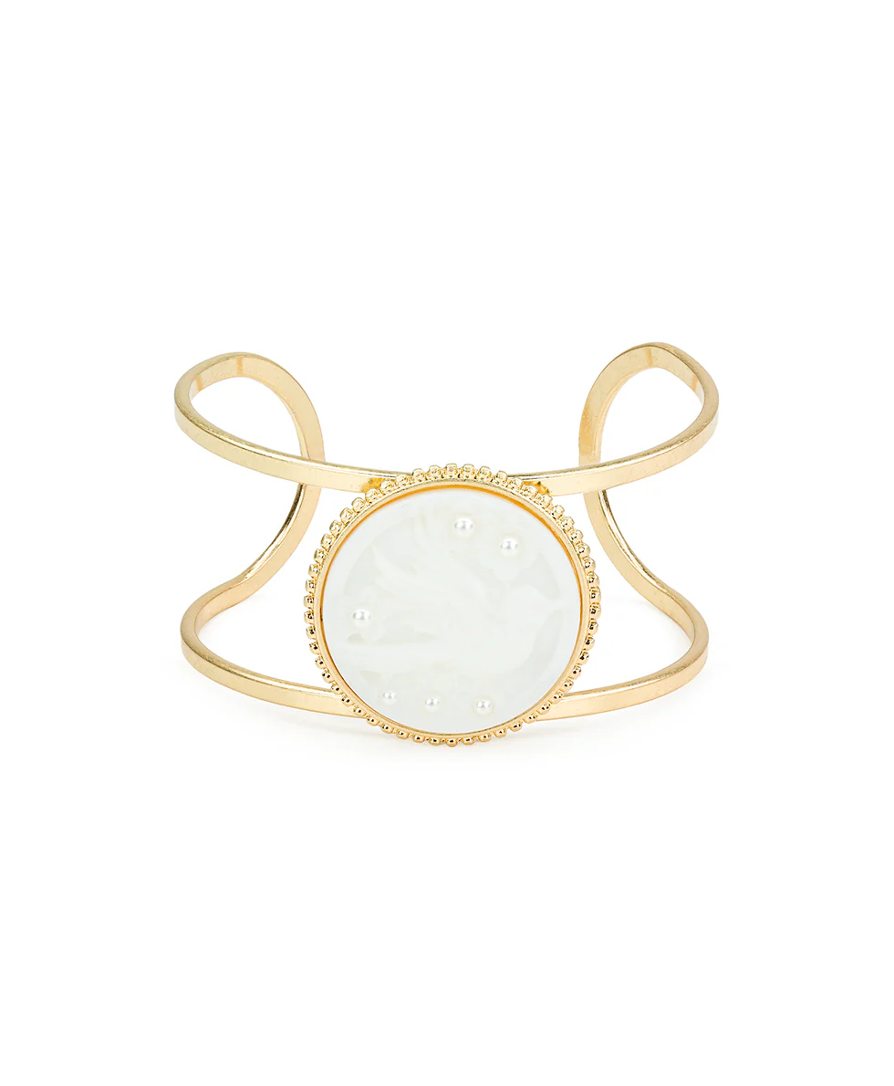 Cuff - Mother of Pearl Bird Collection