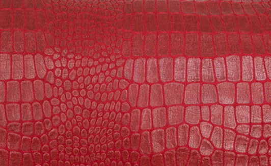 Croc Embossed Decorative Pillow - Faux Croc Leather Collection - Image 9