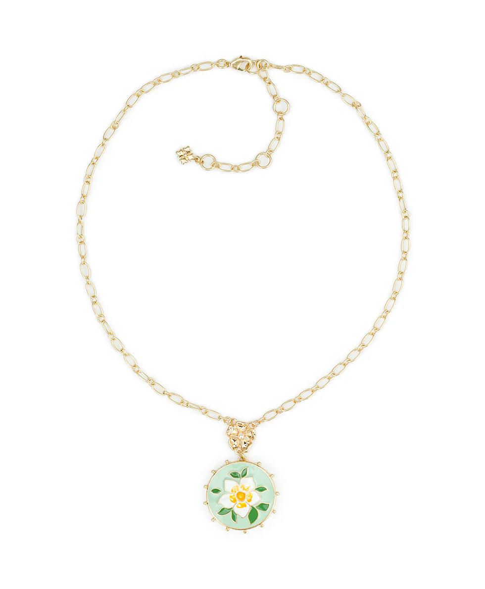 Double Drop Necklace - Cloisonne Collection - Image 2