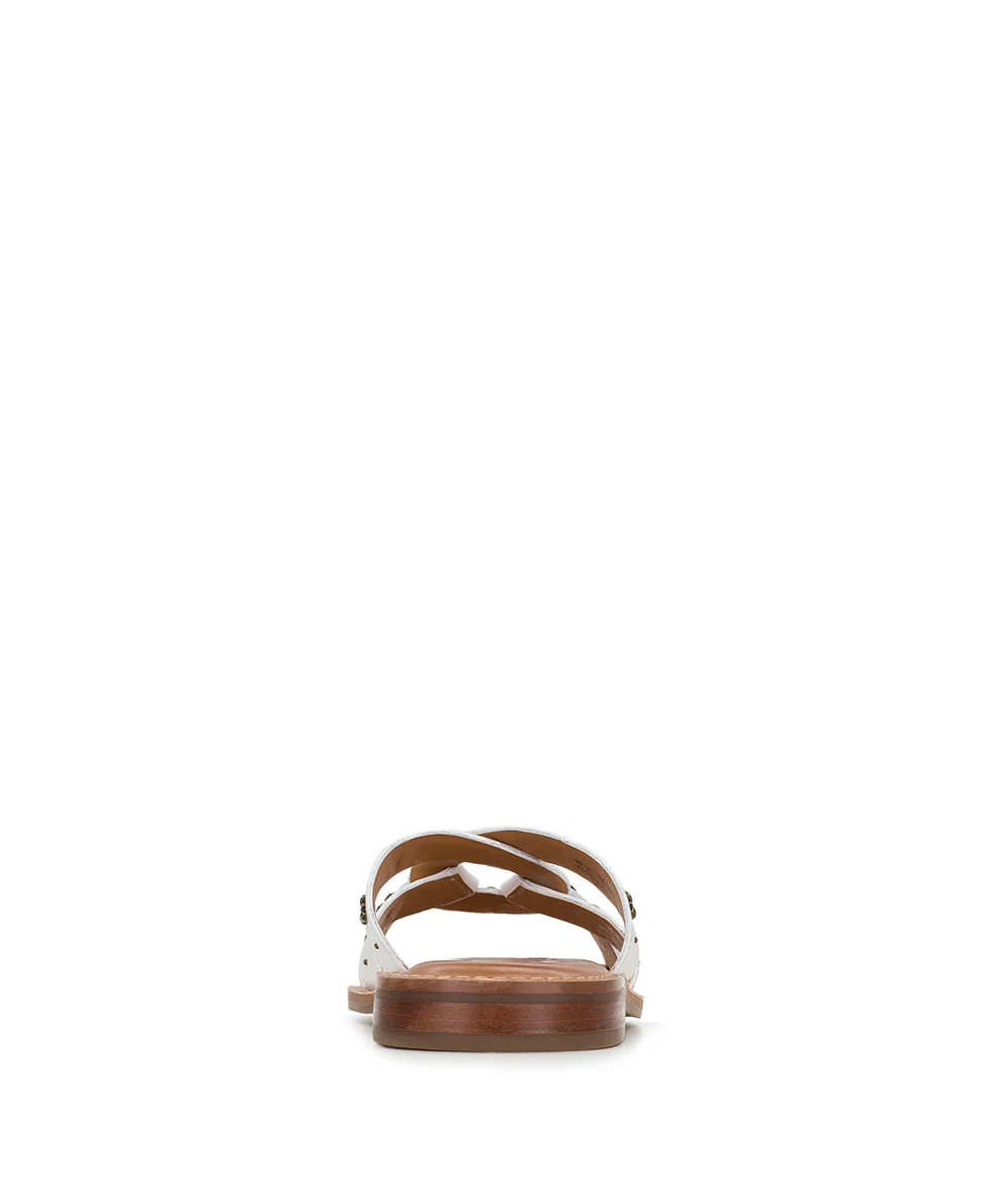 Felicita Sandal - Floret Studded - Chalk White - Image 4