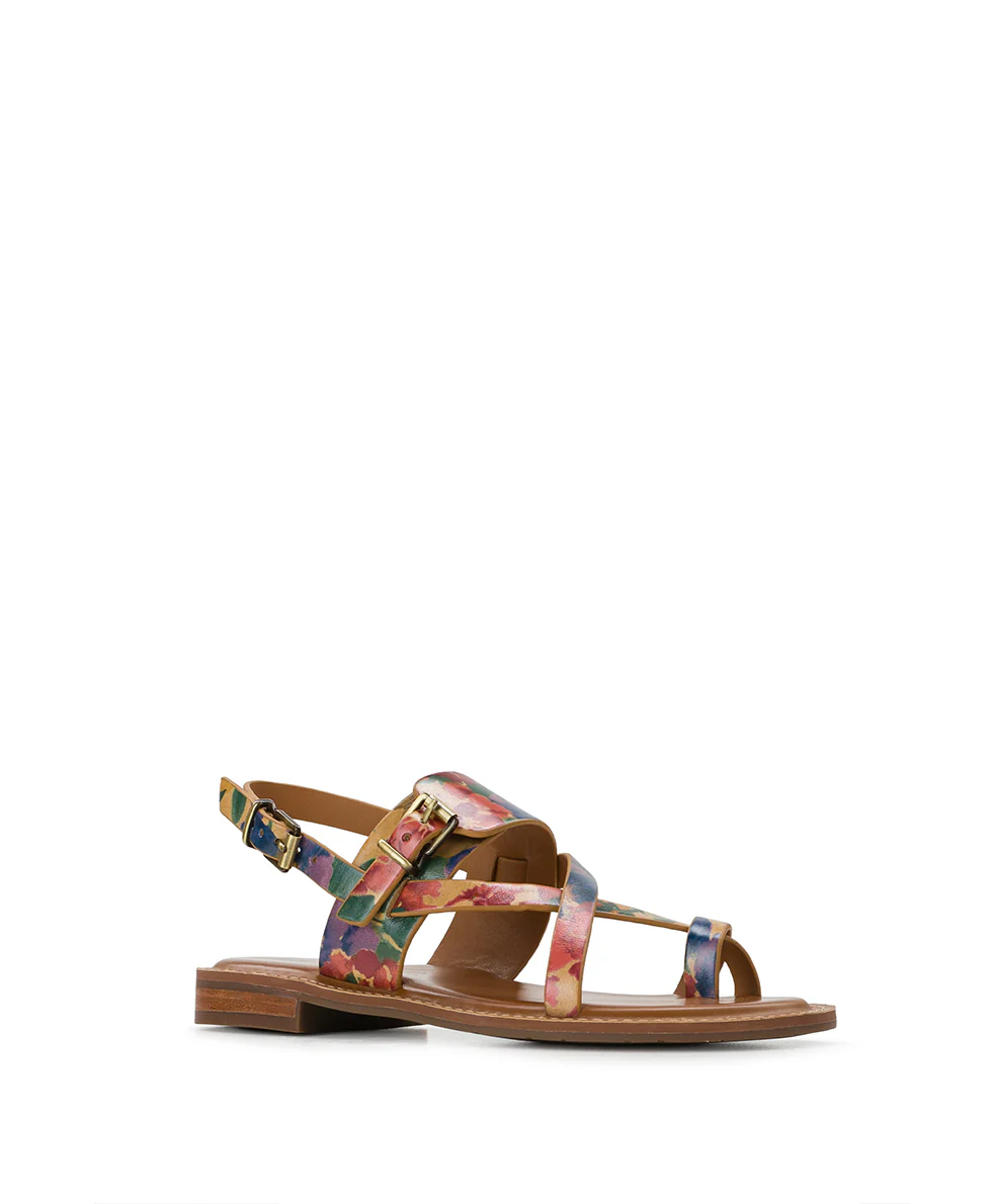Fidella Sandals - French Hydrangeas