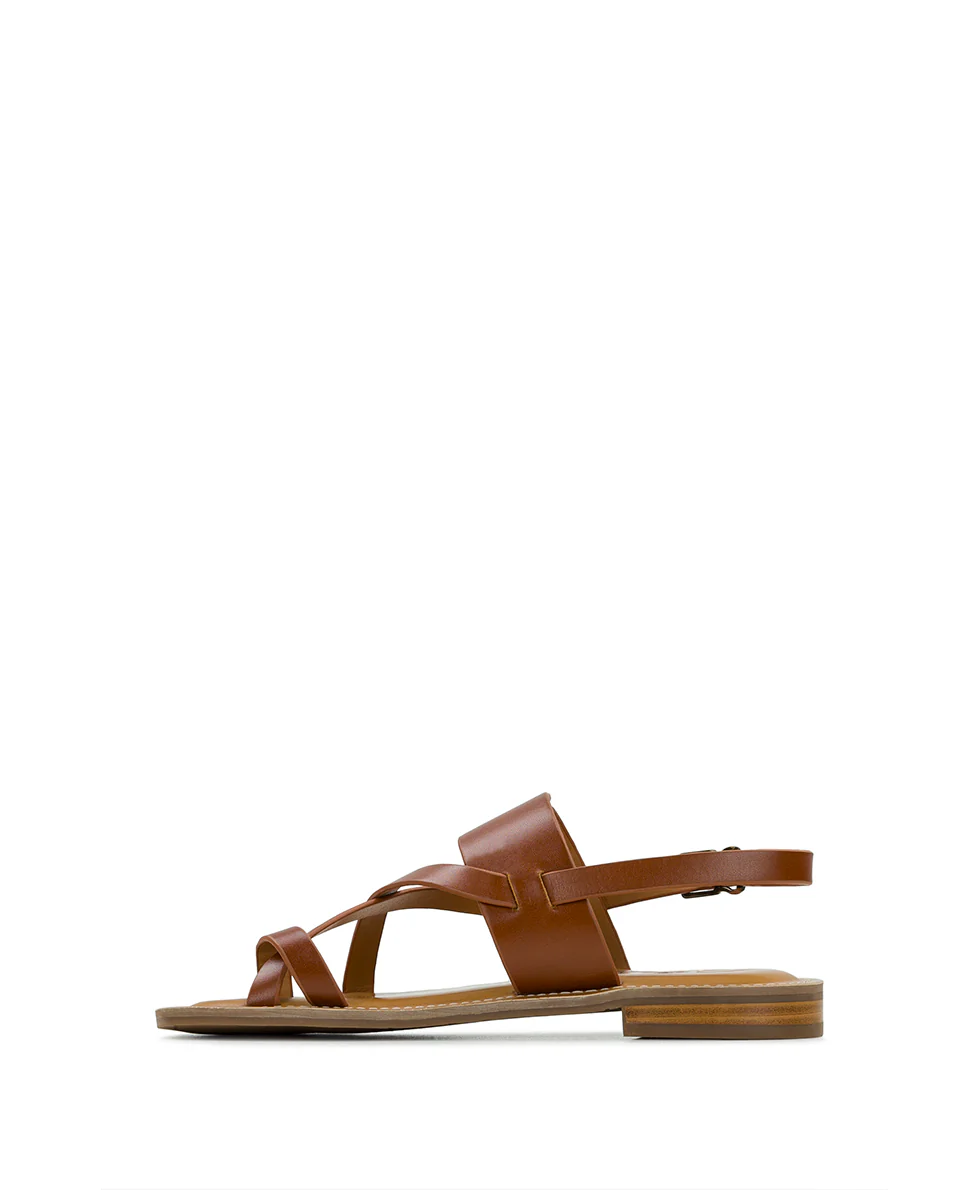 Fidella Sandals - Vegetable Tanned Leather — Tan - Image 3