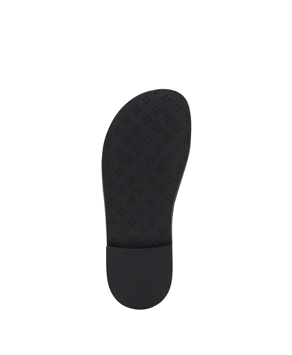 Fidella Sandals - Vegetable Tanned Leather — Black - Image 6
