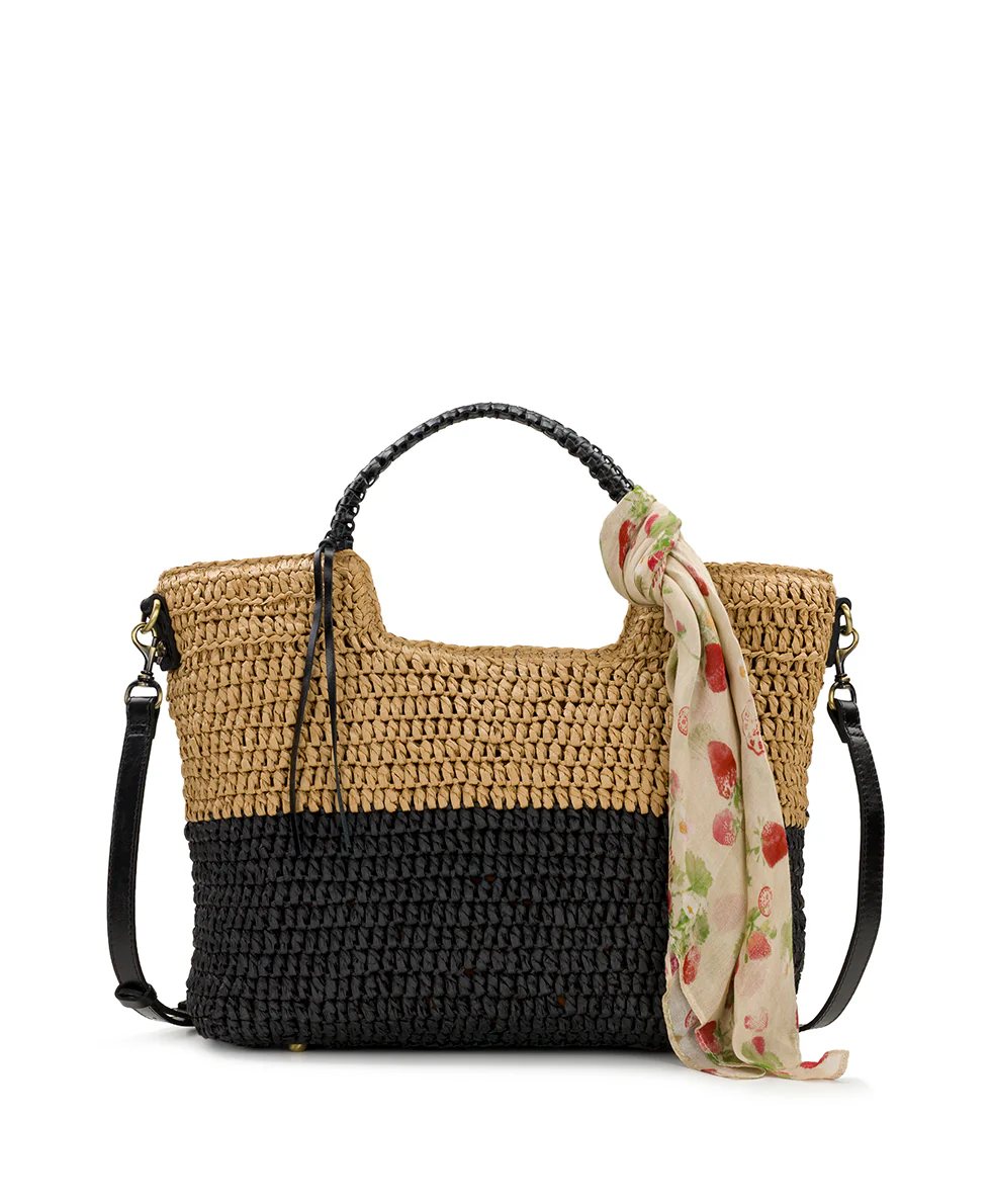 Gabriella Tote with Scarf - Specialty Woven - Image 7