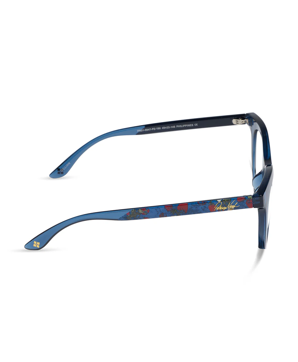 Gillian Reader Glasses - Strawberry/Denim - Image 3