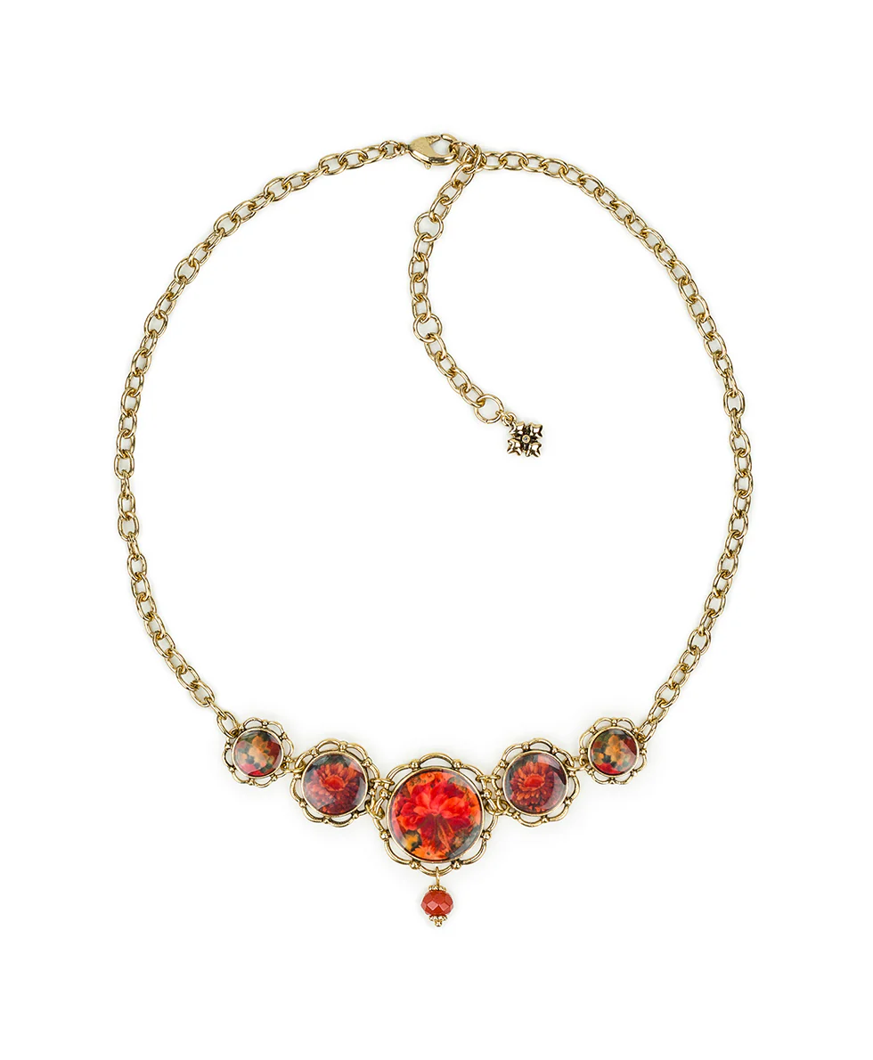 Graduated Necklace - Multi Print - Image 2