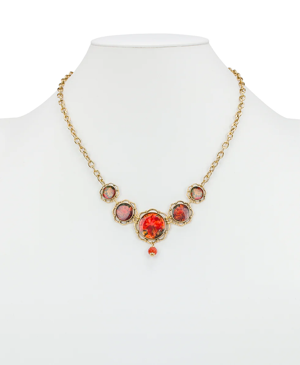 Graduated Necklace - Multi Print - Image 3