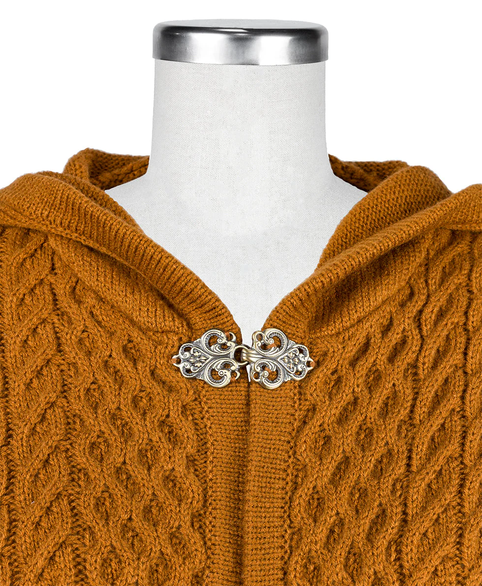 Hooded Cape with Clasp - Cable - Image 14
