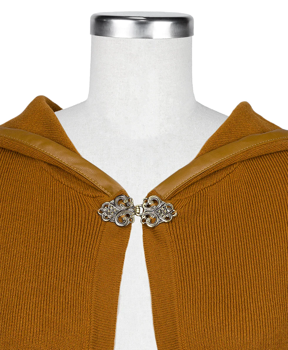 Hooded Cape with Clasp - Vintage - Image 23