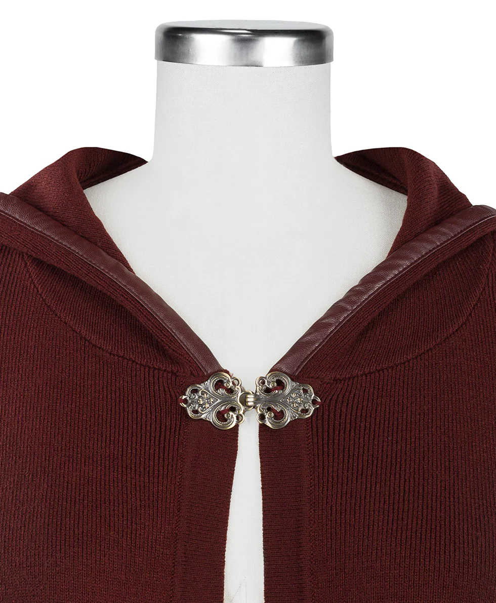 Hooded Cape with Clasp - Vintage - Image 35