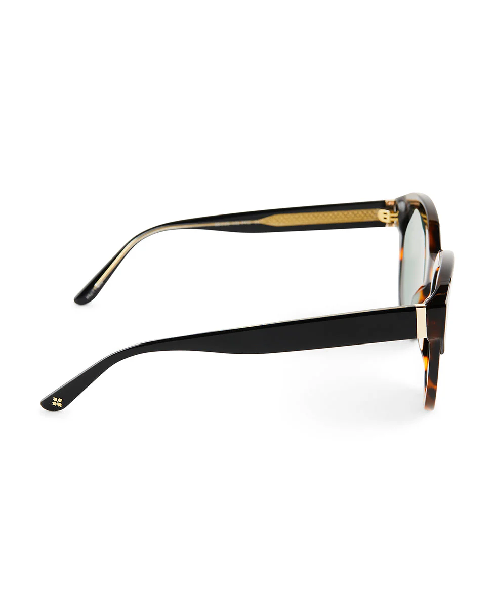 Hutton Sunglasses - Tortoise/Black - Image 3