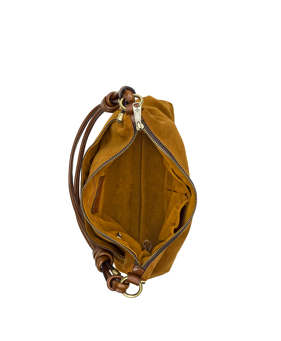 Irma Adjustable Shoulder Bag - Suede - Image 5