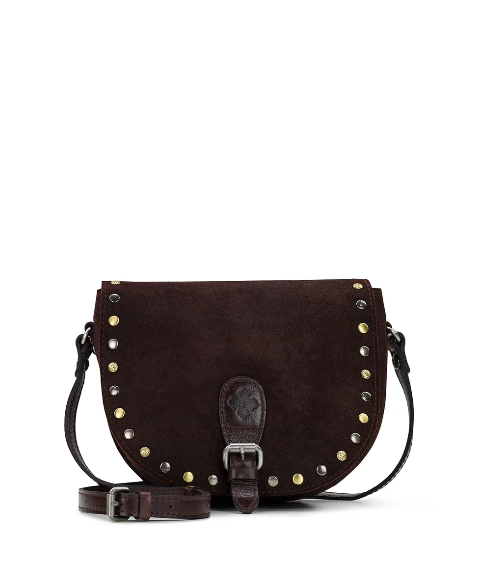 Isola Flap Crossbody - Garment Washed Burnished Suede