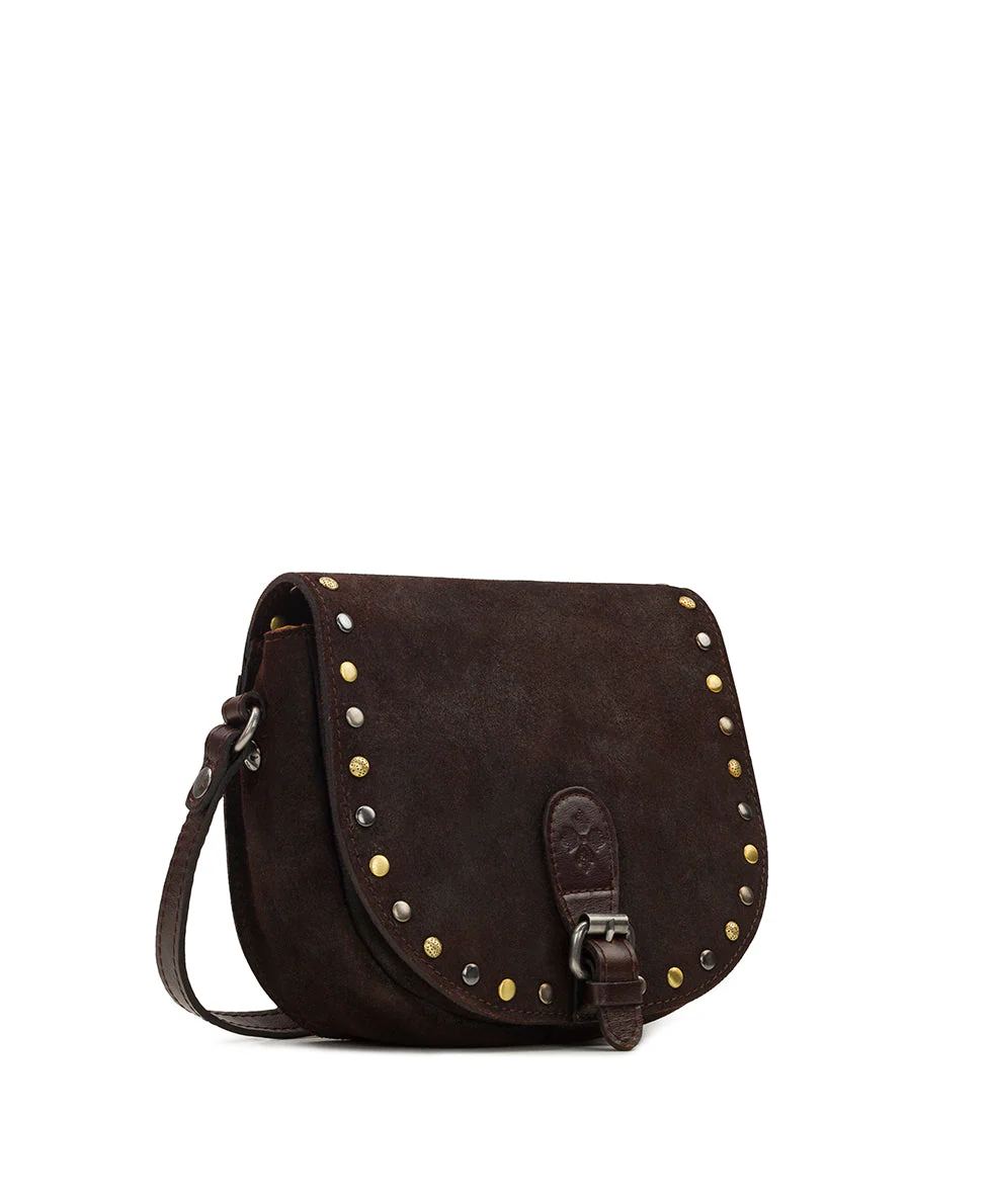 Isola Flap Crossbody - Garment Washed Burnished Suede - Image 3