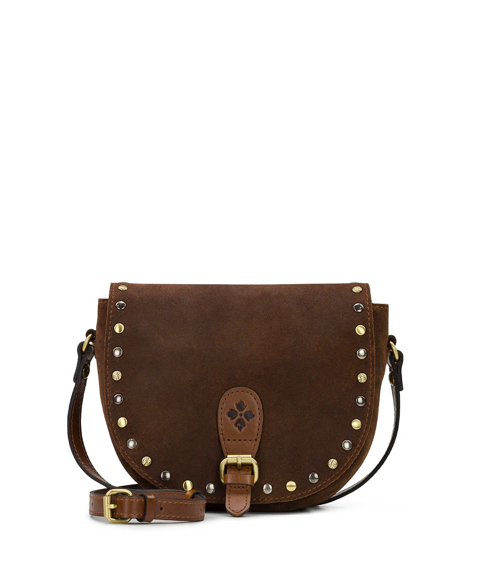 Isola Flap Crossbody - Garment Washed Burnished Suede - Image 7