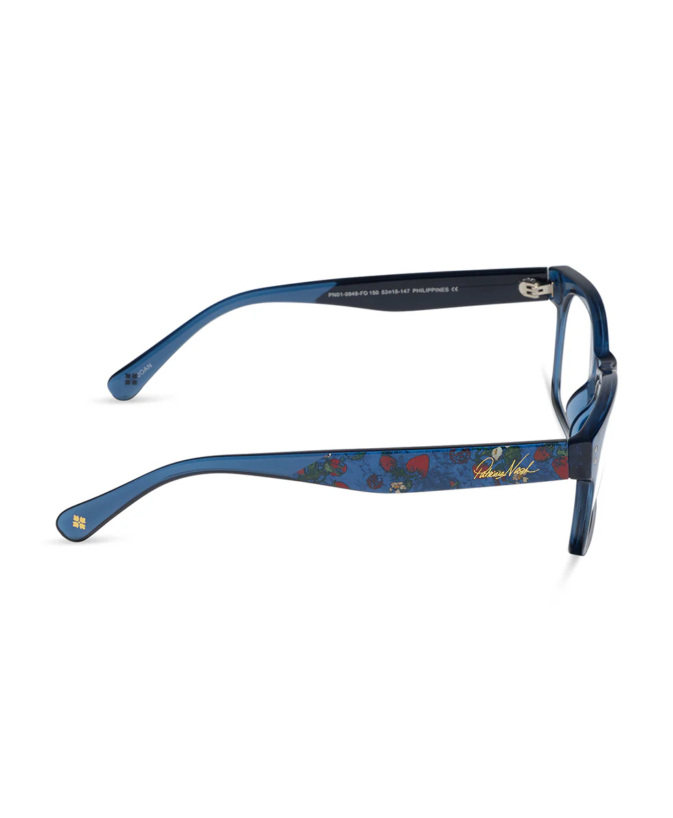 Joan Reader Glasses - Strawberry/Denim - Image 3
