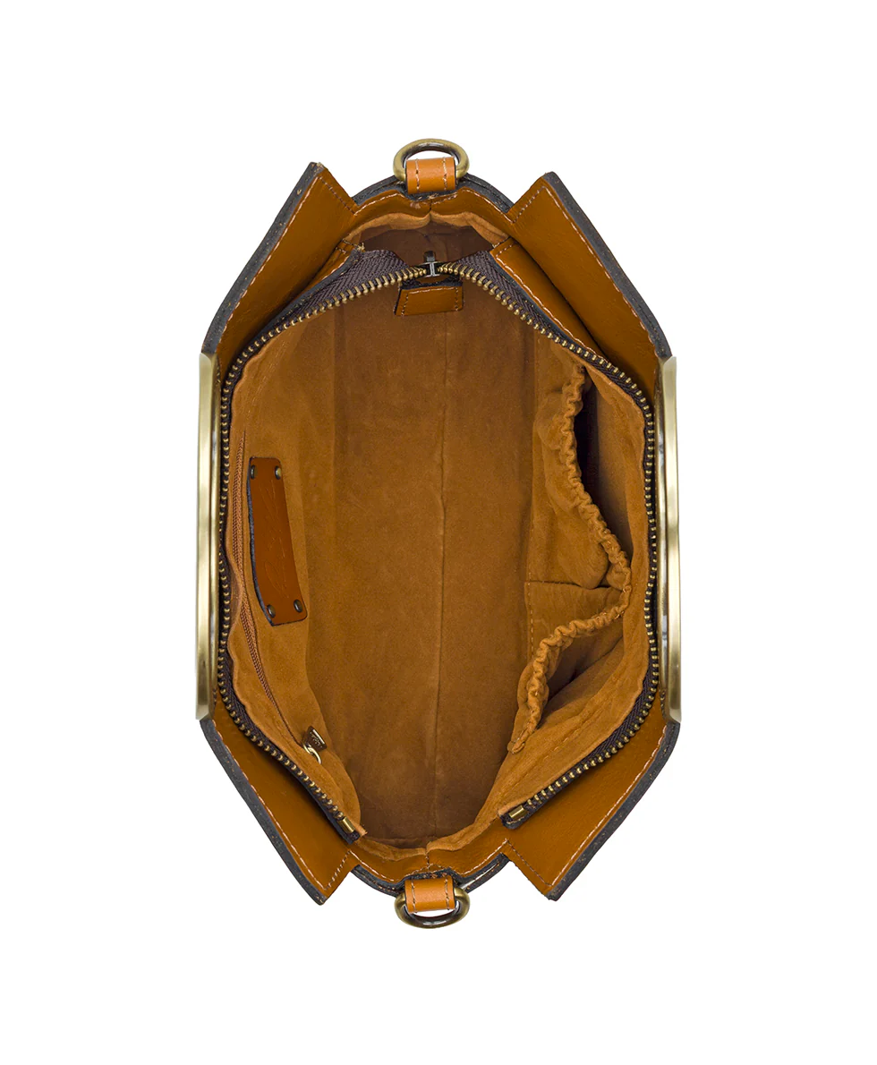 Karine Top Handle Crossbody - Vintage Distressed - Image 4