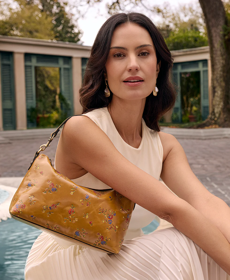 Kolena Crossbody - Fleur de Jardin Embossed - Image 7
