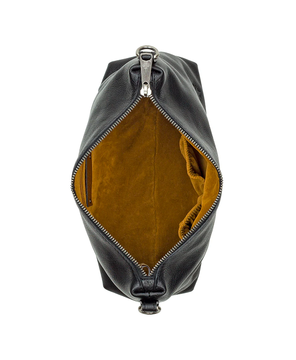 Kolena Hobo Crossbody - Rugged Natural Grain Leather - Image 4