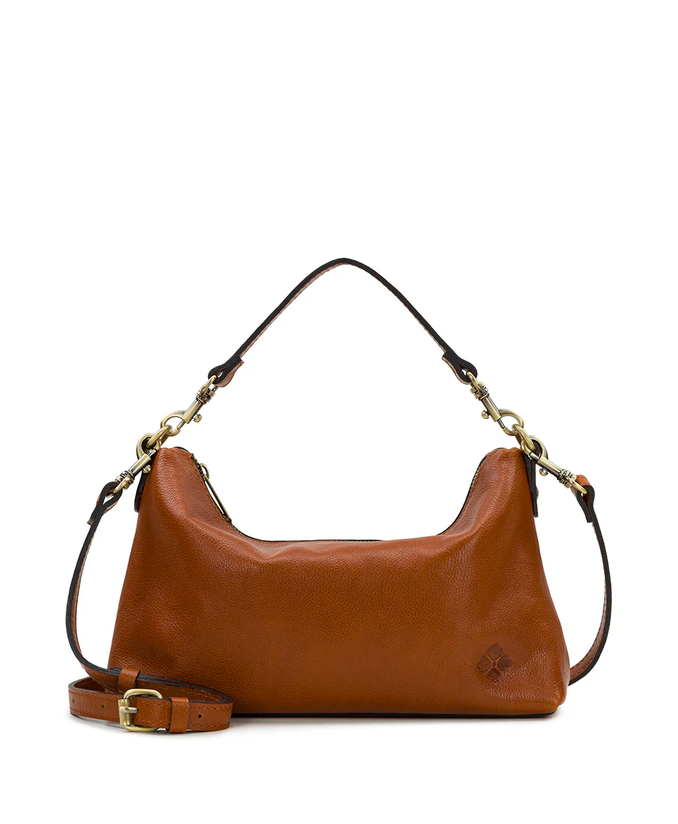 Kolena Hobo Crossbody - Rugged Natural Grain Leather - Image 5