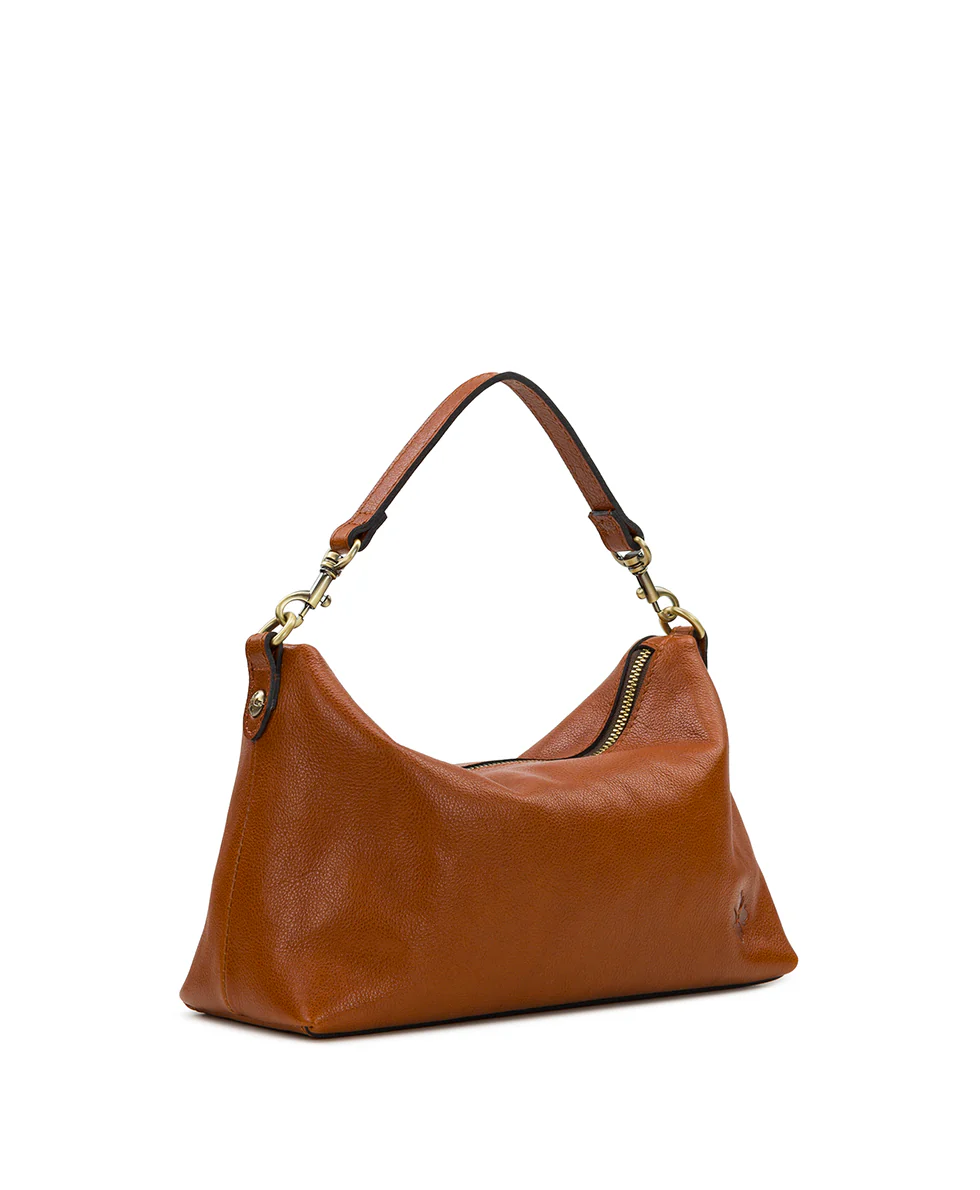 Kolena Hobo Crossbody - Rugged Natural Grain Leather - Image 7