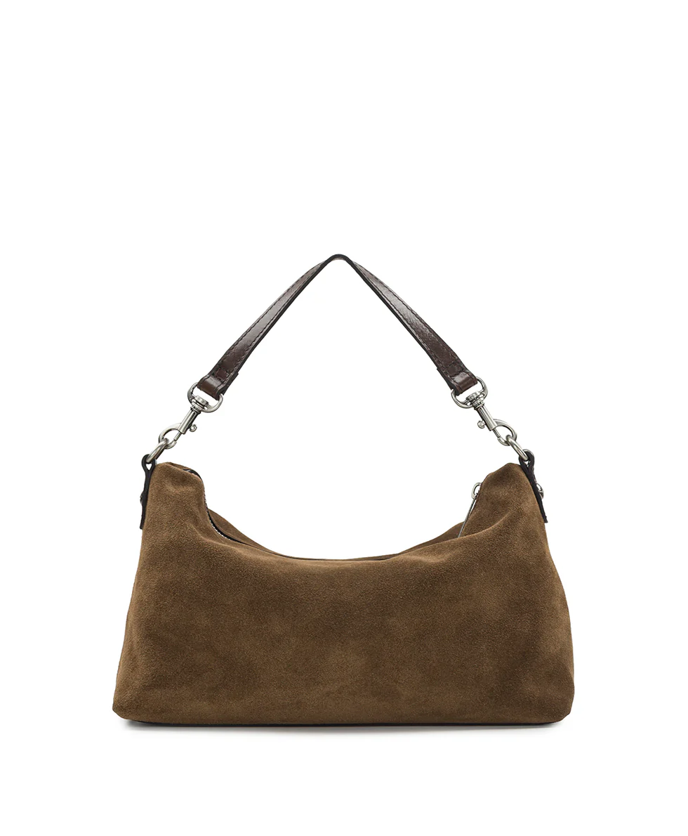 Kolena Hobo Crossbody - Suede Leather - Image 11