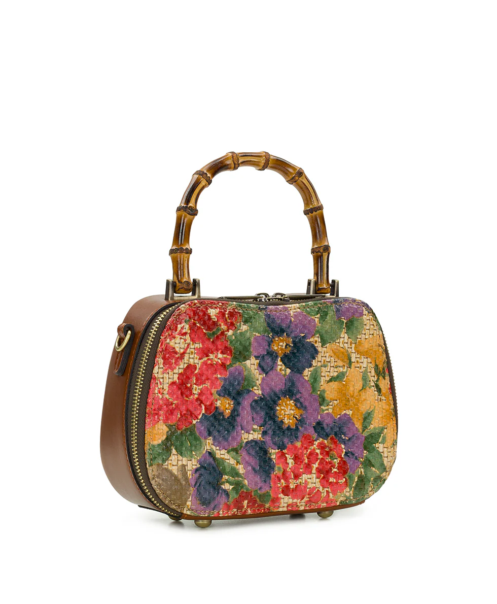 Lara Top Handle Crossbody - Painted Woven - Image 3
