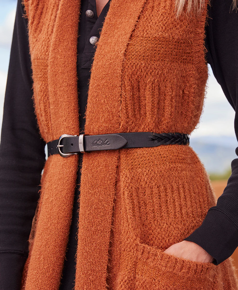 Laurin Belt - Braided — Black - Image 3