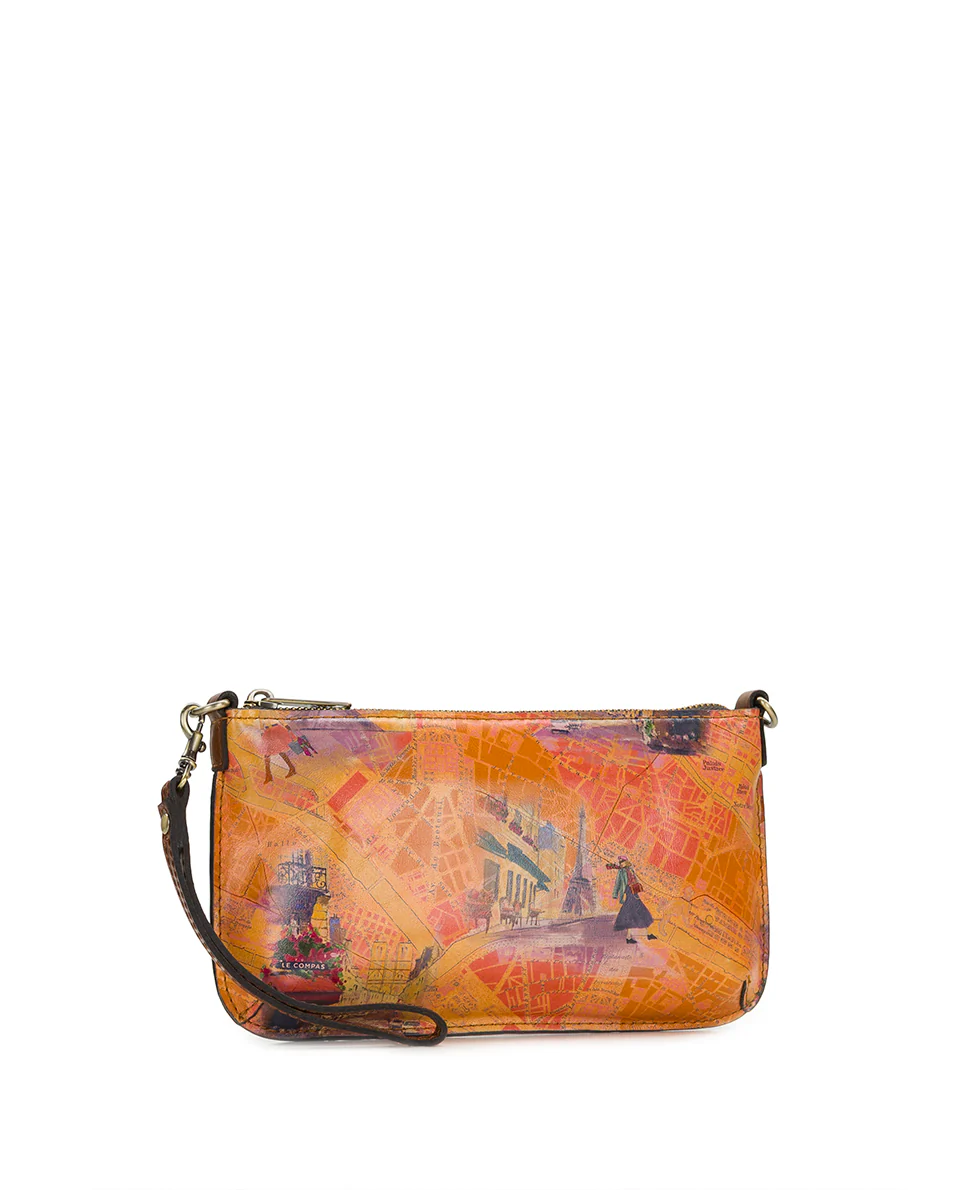 Laurina Wristlet - Paris Map - Image 3